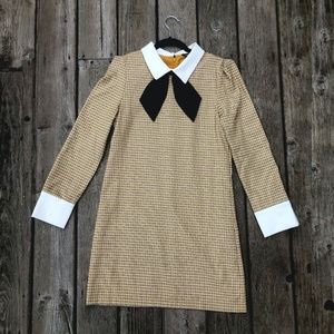 Sister Jane Cross-Check Rabbit Dress